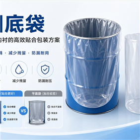 别再把普通塑料袋硬塞进圆桶了！工业圈狂传的【圆底袋】，究竟凭什么帮工厂年省几十万？